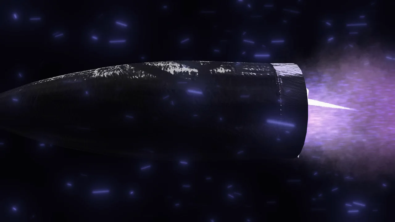 Logo reveal, bullet approach